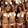 1000 chicas en bikini en la playa tremendas