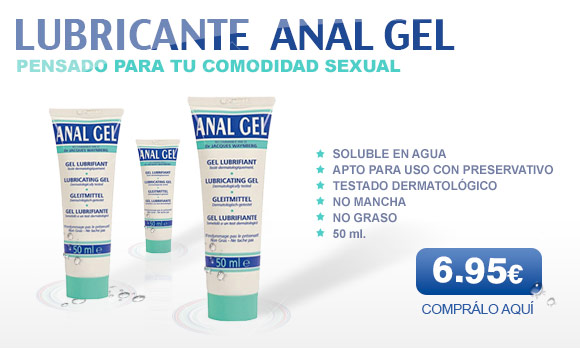 lubricante sexo anal gel